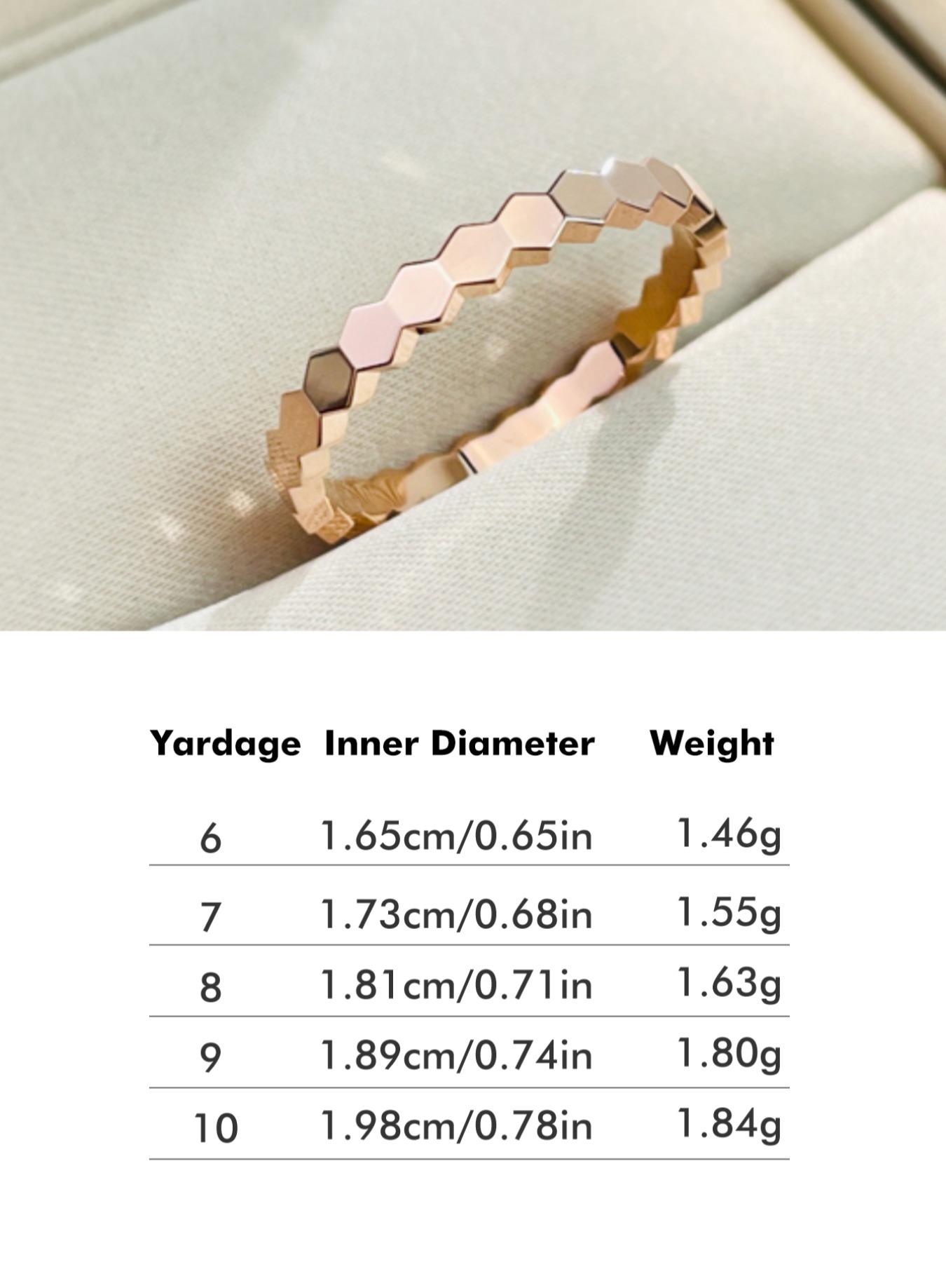 925 Sterling Silver Simple Honeycomb Design Ring, Fashion Personality Accessories for Women & Girls, Trendy All-match & Exquisite Jewelry for Birthday Gift