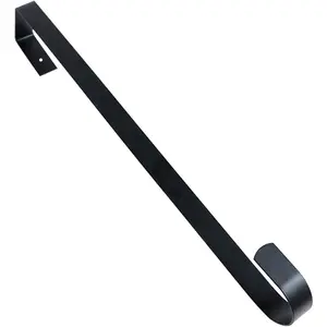 10" Wreath Hanger, Metal Hooks for Front Door Christmas Decoration, Over The Door Hooks Blackfidget toys