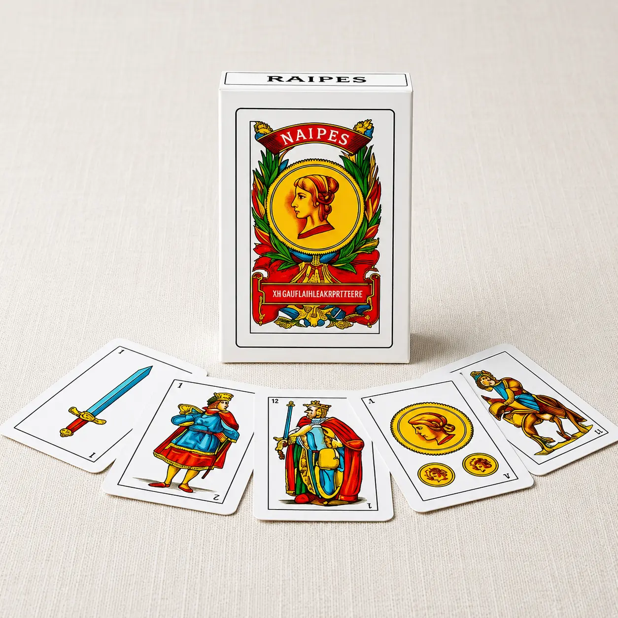 Spanish Playing Cards Barajas Españolas Originales Mexican Playing Cards Set Cartas Españolas for Puerto Rico Briscas Card Games