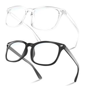 Blu-e Light Glasses  for Computer Gaming, Valentine gift idea, Fashion Lightweight glasses Office work/Daily wear/Social Gathering, Eyeglasses