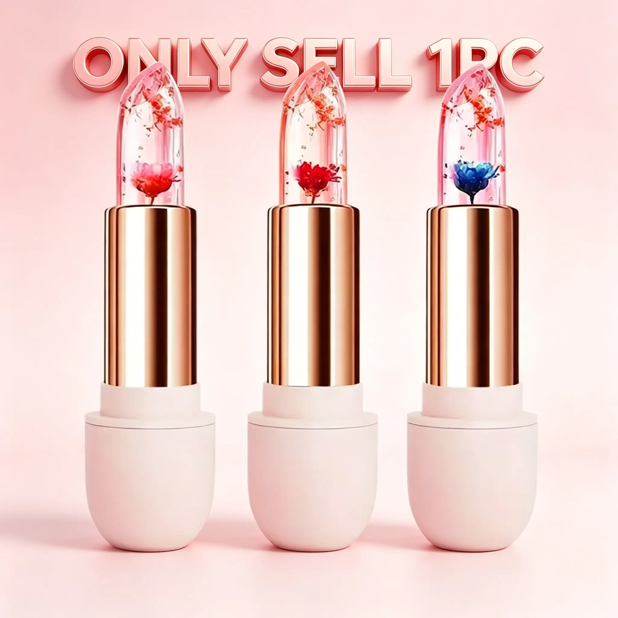 Magic Mood Lipstick, Color Changes with Body Temperature, Personalized Tone for Women, Ph Sensitive Formula, Fun Color Test Included, Lip Products Makeup