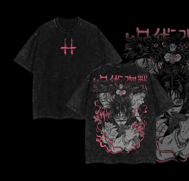 Limited Edition Jujutsu Kaisen T-Shirt - Megumi, Gojo, Choso Anime Streetwear JJK Tee, Gift for Jujutsu Kaisen Fans, Anime Manga