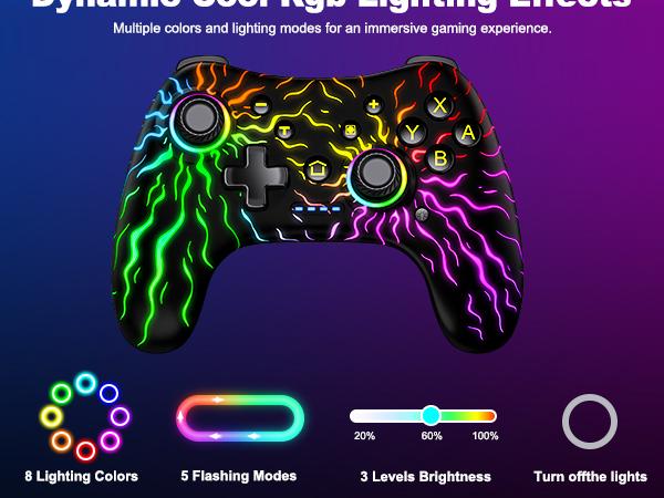 BEBONCOOL Switch Controller for Nintendo Switch Pro/Lite/OLED/PC/IOS/Android