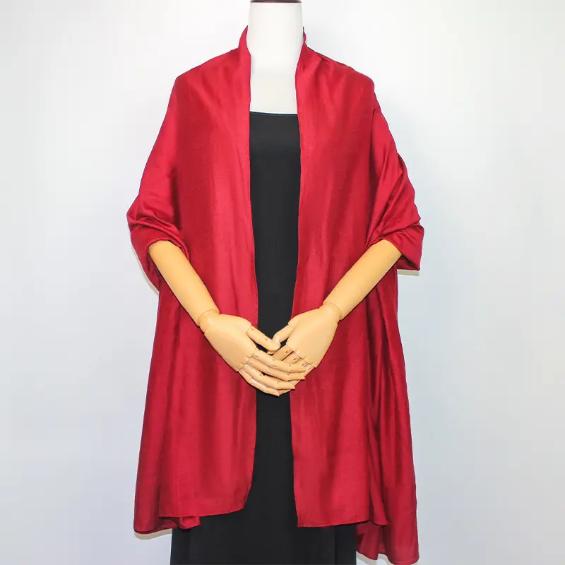 Women's Solid Shawl Sleek Evening Shawl Fashion Shawl Wrap Casual Soft Comfortable Shawl for Holiday Vacation Fashion Apparel