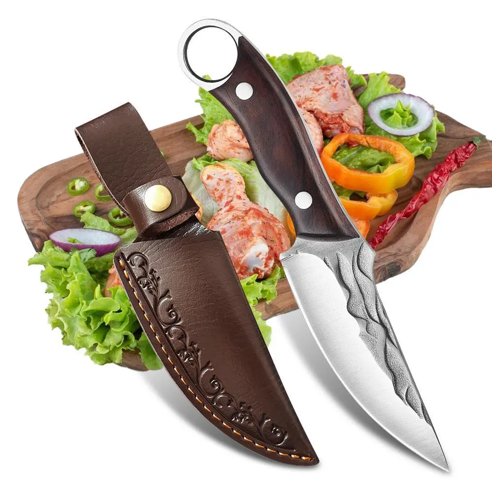 MDHAND Kitchen Chef Knife, Handmade Knife, Hand Forged Kitchen Chef Butcher Knife Chopping Cleaver#DealsForYouDays