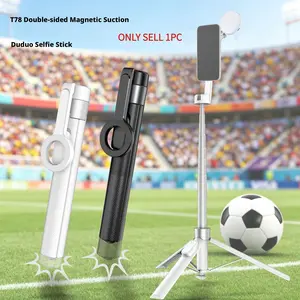 2026 New 1.8m Ground Stand Tripod Magnetic Phone Holder, Multi-Functional Portable Live Streaming Tripod, Metal Base for Vloggers and Streamers