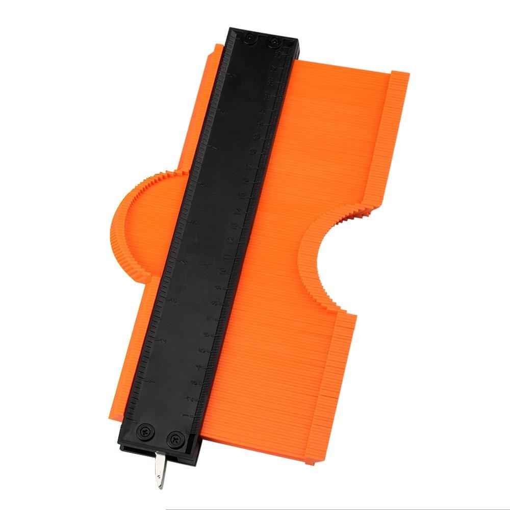 Contour Gauge, Adjustable Locking Contour Gauge, Hand Measuring Tool for Precisely Copying Irregular Shape, DIY Woodworking and Welding Projects Tool