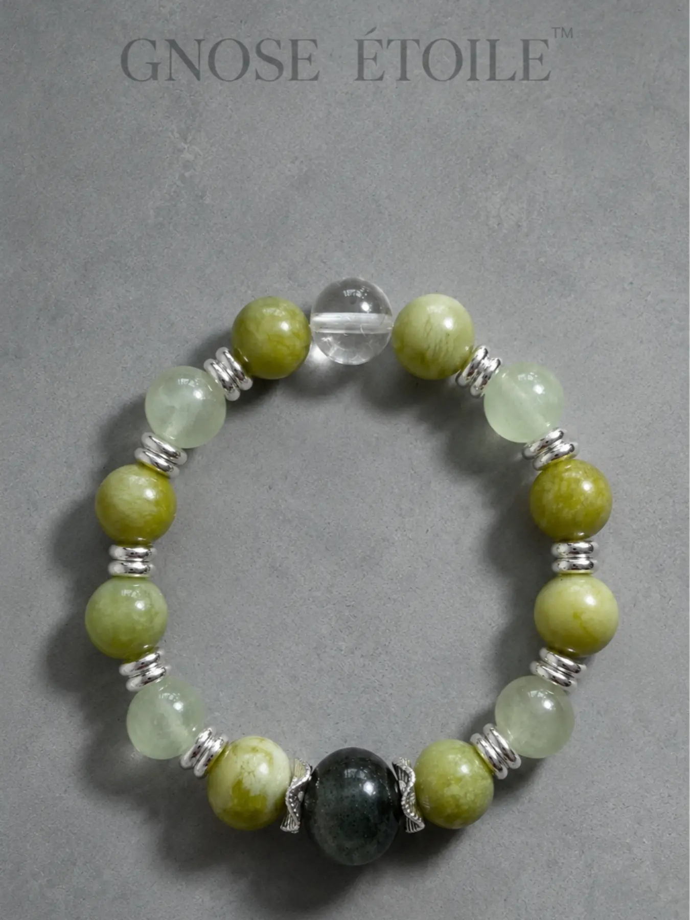 【Viridian Veil】Natural crystal and ore bracelets
