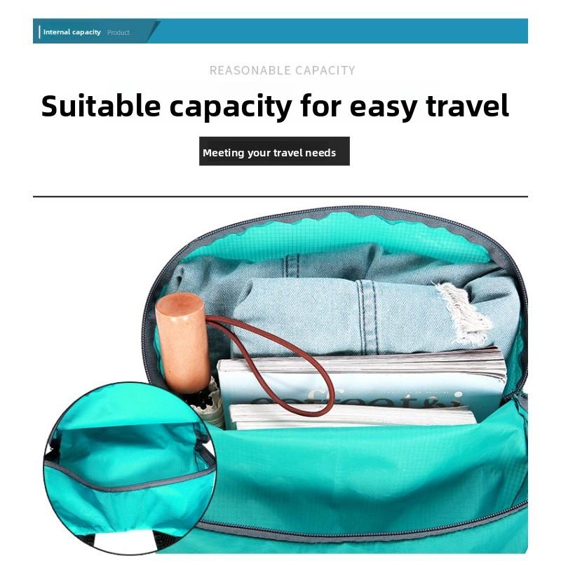 Sports Backpack Outdoor Folding Backpack Waterproof Ultra Light Portable Travel Bag Outdoor Bag Folding Bag gym