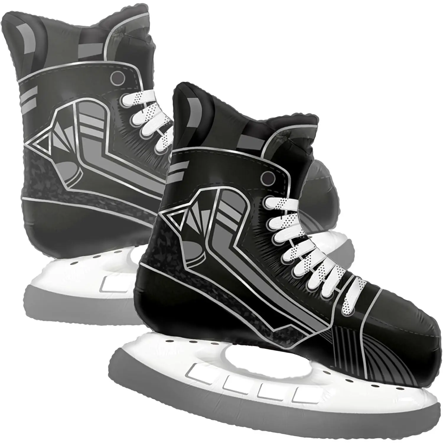 Large Hockey Skate Balloons 2 Pack, Giant Black  Ice Hockey Skate Foil Balloons for Hockey Party Decorations, Winter  Birthday Party Decorations