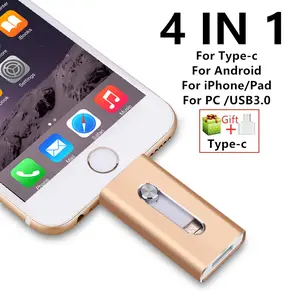 For iPhone 2TB USB Flash Drive  Sticks External Storage Pen Drive Phone Android PC Copy Photo Videos Files
