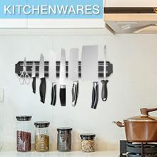 Knife Strips(15 Inch X Set Of 2) Magnetic Knife Storage Strip, Knife Holder, Knife Rack, Knife Strip, Kitchen Utensil Holder, Tool Holder, Multipurpose Magnetic Knife Rack Black