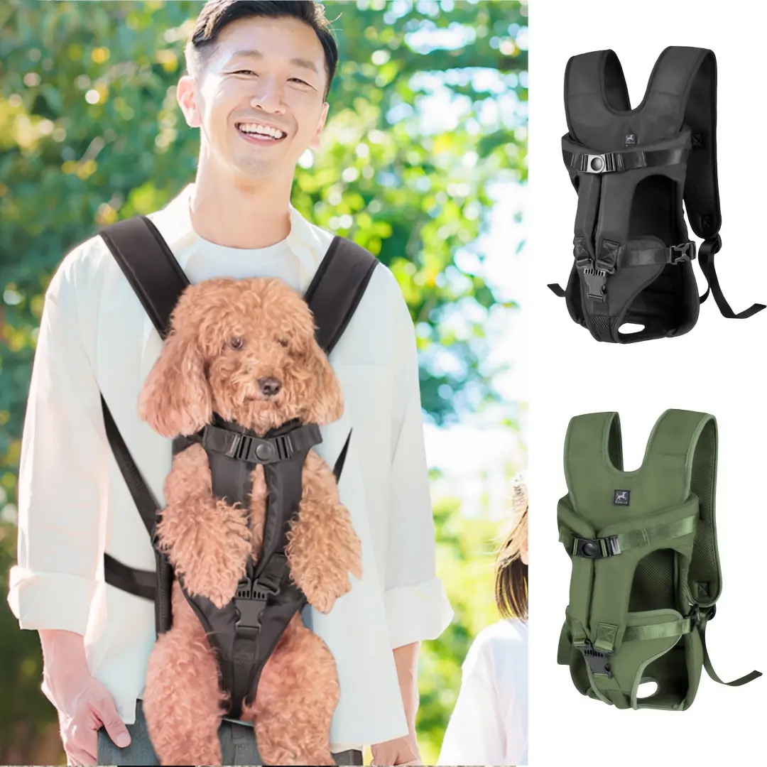 1 Pet Soft Carrier Bag That Both Men And Women Can Easily Handle - Sit-Up Style Pet Outing Backpack - A Good Tool for Dogs to Rest - Suitable for Pet Portable Backpacks for Cycling And Motorcycles - SIDIJIA Exclusive Cat And Dog Portable Bag - Pet O