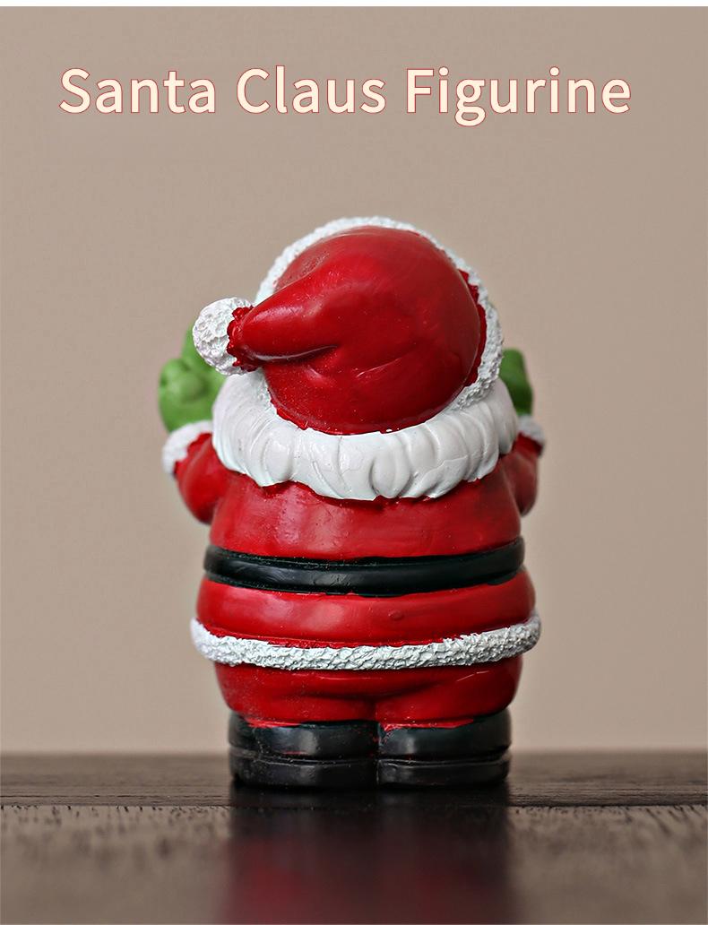 Creative Santa Claus & Snowman Crafts, Ornaments, Premium Minimalist Home & Desktop Decor, Ideal Christmas Gifts