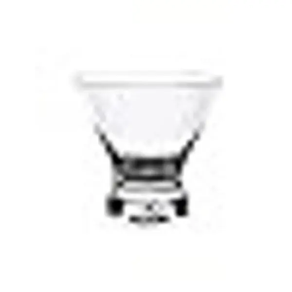 FSE PLTHCG008C Clear Heavy Base Polycarbonate Cocktail Glass, 8 oz, 3-7/8"H