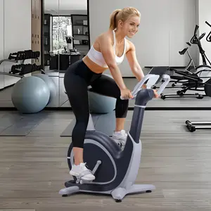 Exercise Bike – Smart Indoor Cycling Bike for Home with Magnetic/Auto Resistance – App Data Tracking – Perfect for Home Fitness