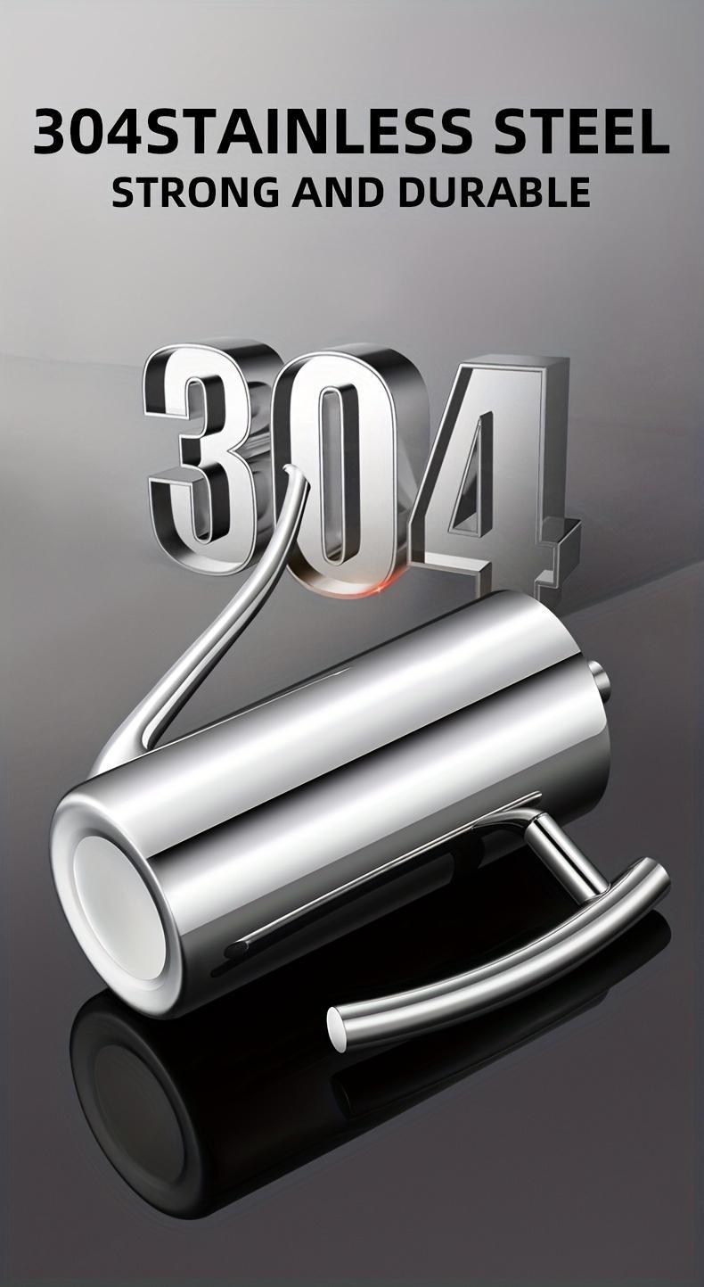 304 Stainless Steel Oil Dispenser And Bottle, Oil Control Pot And Sauce Bottle, European-Style Leak-Proof Condiment Container with Large Capacity, Rust-Resistant Kitchen Seasoning Pot, Creative Disposable Oil Dispenser