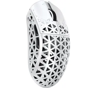 ATTACK SHARK R5Ultra 8K Carbon Fiber Wireless Gaming Mouse with 42000 DPI -PAW3950 MAX Sensor -39g Ultra-Lightweight-Nordic 52840 MCU Chip-Wired/BT/2.4GHz Wirelss Programmable Mouse for PC/Mac