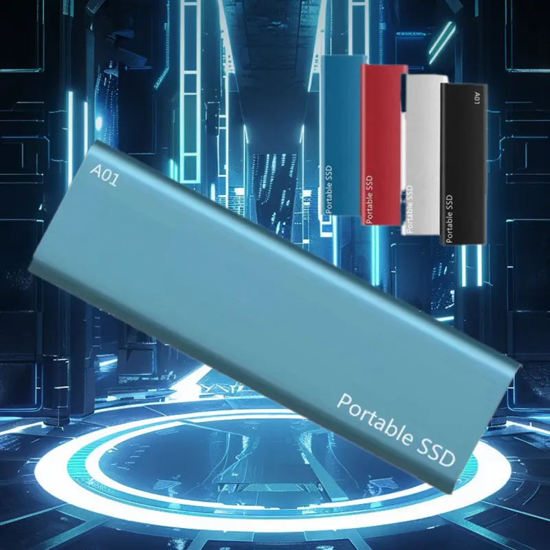 Portable External Solid State Drive Type-C Interface High Speed Storage 1TB 2TB 4TB For Digital Device Storage Expansion Upgrade