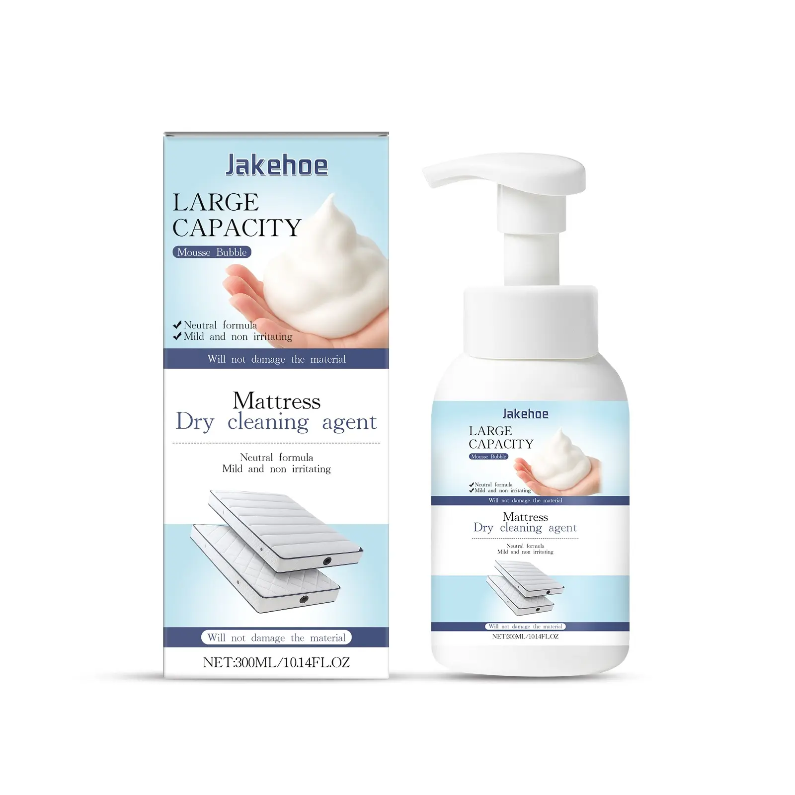 Mattress Cleaner, Multi-Functional Cleaning Agent for Mattresses and Carpets, Removes Oil Stains and Dirt, Daily Home Use
