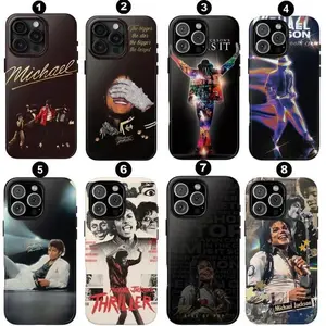 Michael Jackson Iconic Glove Tough Phone Case For iPhone 17 Promax 16 15 14 13 12 11 Pro Plus & Samsung Galaxy S26 Ultra S25 S24 S23 S22 Plus FE Anti-Fall Soft Back Shockproof UV Bumper Drop Protection Best Gifts Cellphone Cover