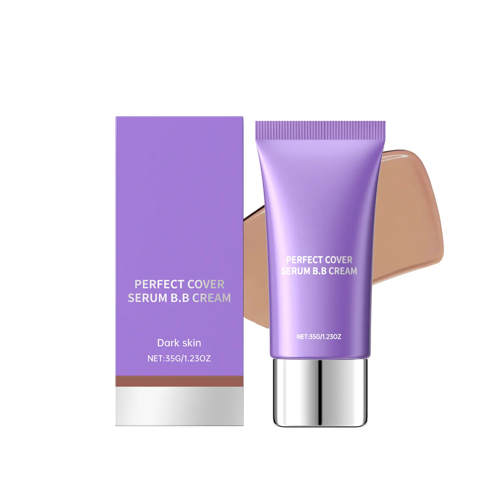 35g Perfect Cover Serum BB Cream, Lightweight Hydrating BB Cream, Even Skin Tone Natural Finish Makeup