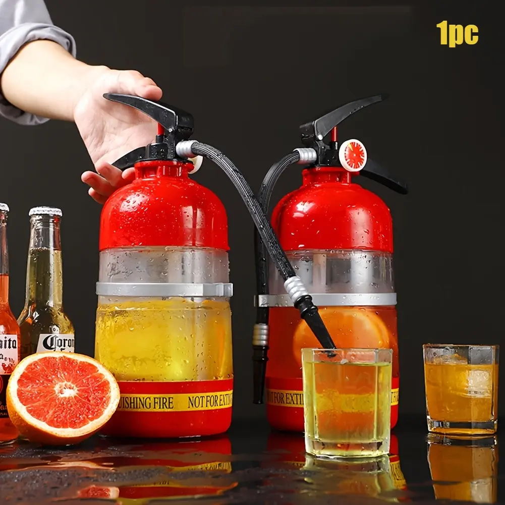 Bucket drinks, beer dispensers, wine dispensers, fun glasses for bars and restaurants, large capacity fire water guns and beer guns, novelty items for wine utensils, creative design, suitable for family gatherings, restaurant and bar services, etc