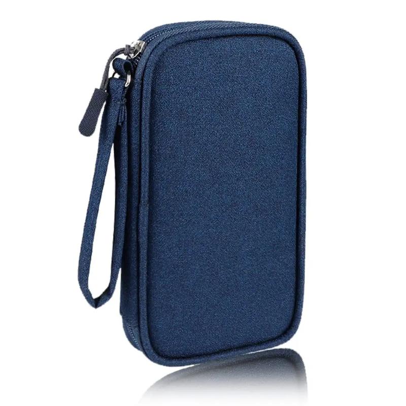 1pc Electronics Accessories Organizer Pouch Bag, Travel Universal Organizer for Cable, Charger, Phone Business Travel Gadget Bag