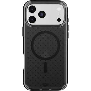 Tech21 EvoCheck Case for iPhone 17 Pro Max – Smokey/Black | Slim Protective Case | Impact Protection | MagSafe Compatible