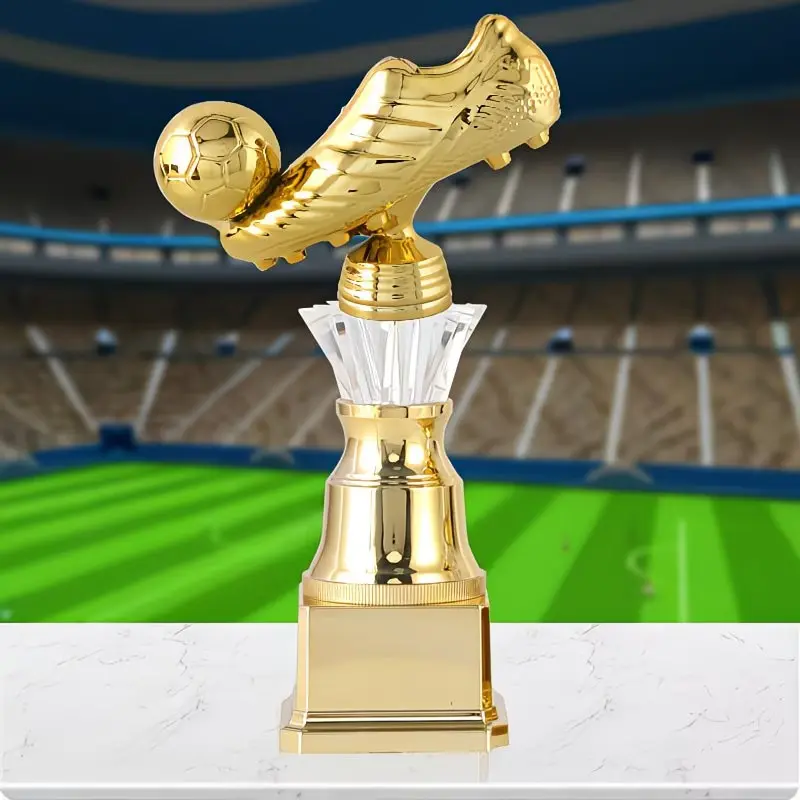 Plastic Trophy for Football Players, Soccer Trophies, League Prize Award, Sports Event Souvenir, Ideal Decorative Gift for Athletes & Fans