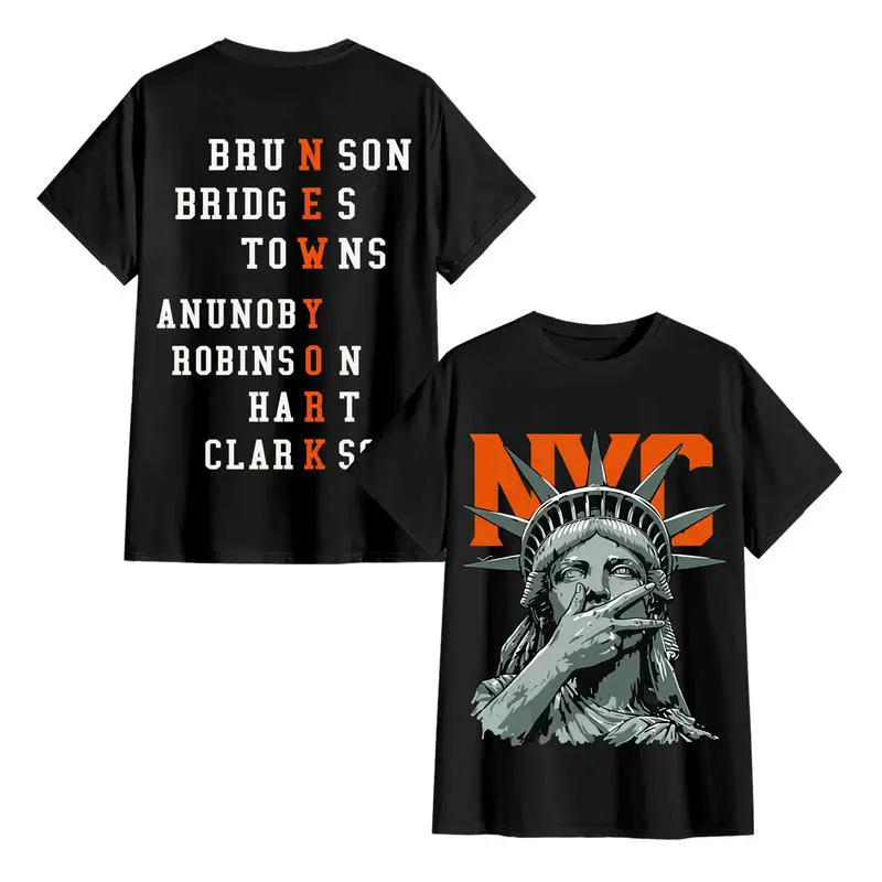 NewYork 2 side Graphic T-Shirt Sweatshirt Hoodie, Basketball Fans Apparel, Knicks Basketball Style Shirt, Basketball Streetwear, Orange Letter Graphic, Vintage Concert Game Day Gift For Fans, Unisex Top, Vibes