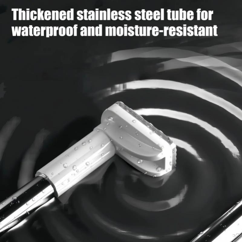 Clothes Rod Retractable Heavy-Duty Organizer Pole Rods For Closet For Clothes For Laundry Drying Coat Wardrobe Storage Bedroom