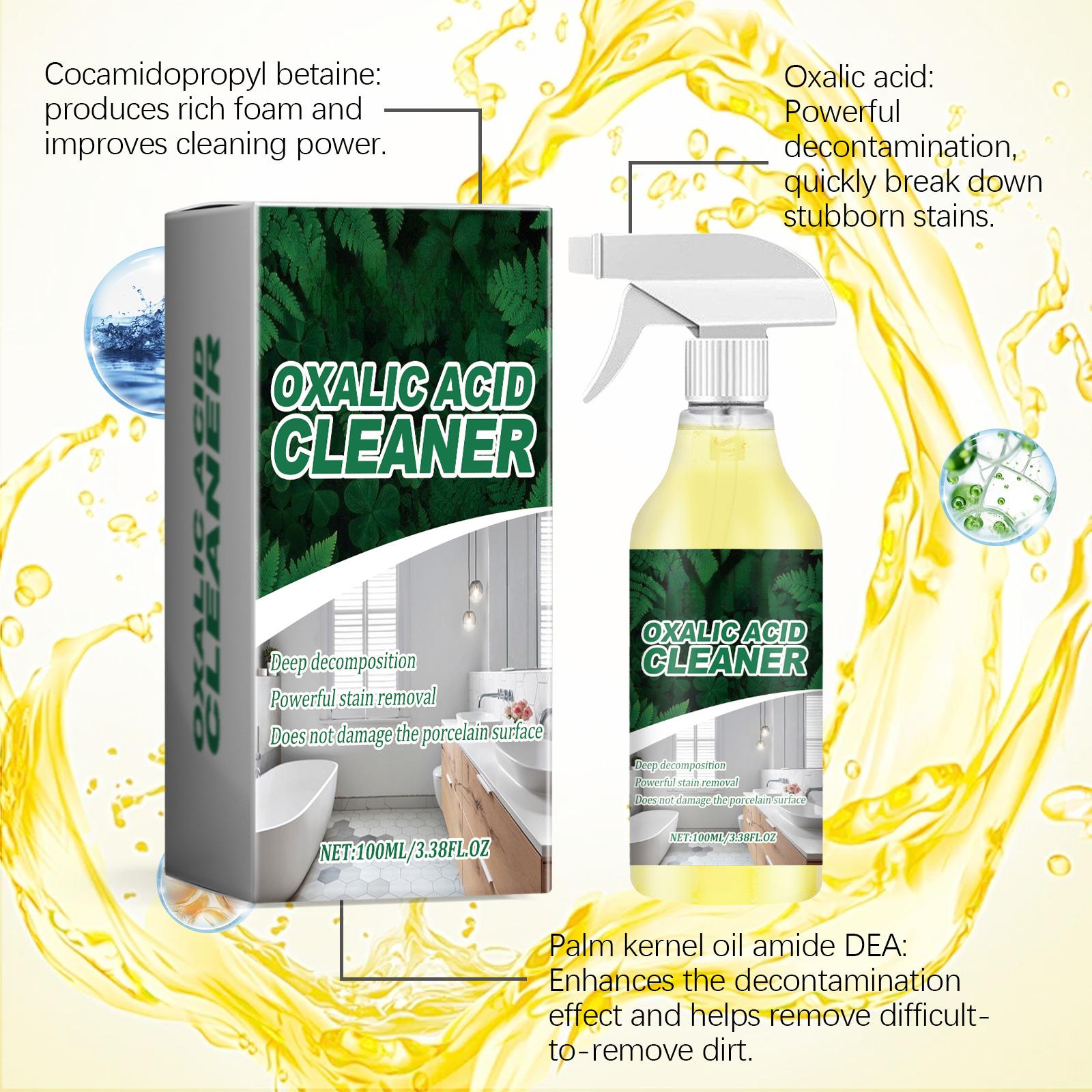 Oxalic Acid Toilet Cleaner – Removes Stains, Urine Scale & Dirt Cleaner