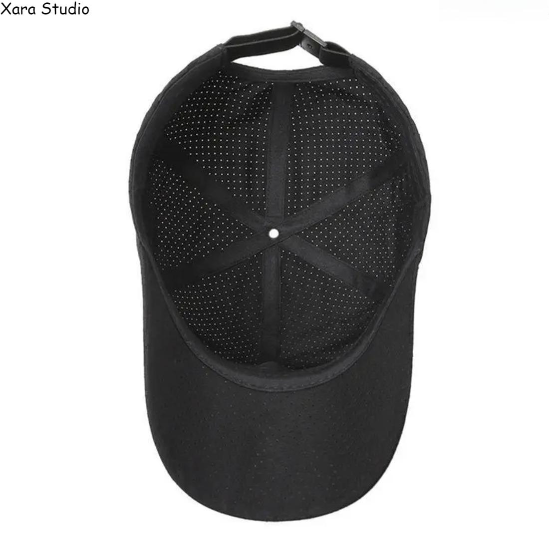 2 Pack Quick Dry Baseball Caps for Men & Women – Lightweight Breathable Moisture-Wicking Sports Hats, Sun Protection Outdoor Cap with Mountain Logo for Hiking, Camping, Running & Daily Wear