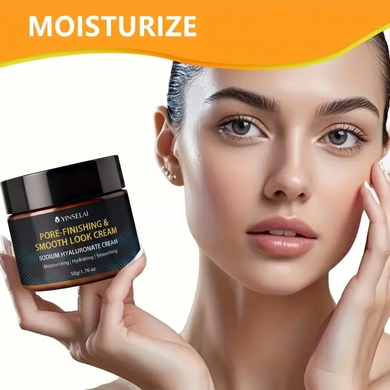 Blackhead Clearing Cream with Salicylic Acid & Hyaluronic Acid. Helps cleanse pores, reduce blackheads, and hydrate the skin. Enriched with Hydrolyzed Collagen and Avocado Fruit Extract. Gentle formula for daily skincare.