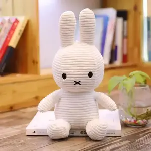 Miffys Plush Toys Cute Cotton Soft Baby Sleeping Comfortable Accompanying Dolls Children's Easter Gift Decoration Doll