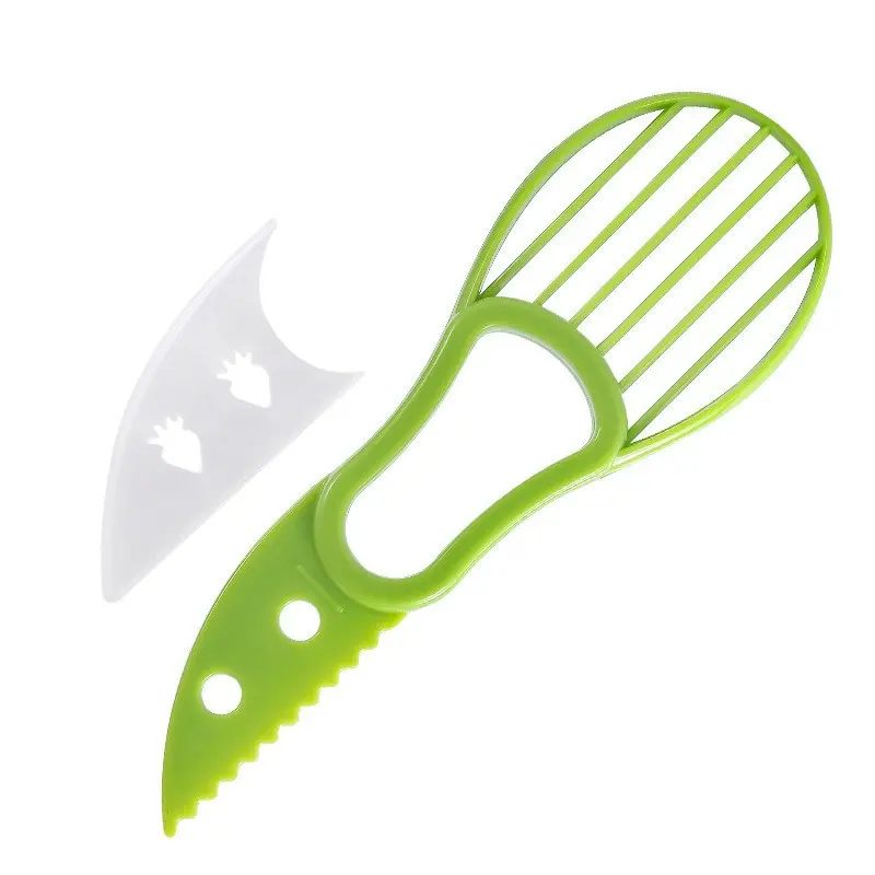 1PC 2-in-1 Avocado Pitter & Cutter, Multifunctional Avocado Slicer, Kitchen Tool for Fruit Cutting & Slicing