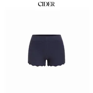 Cider Knit Low Rise Trim Micro Shorts