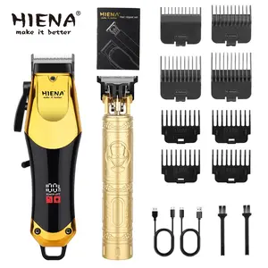 Barber-Quality Cordless Trimmer Set｜LED Display & Fast Charge, All-in-One for Hair & Beard. A Premium Gift Set for Him