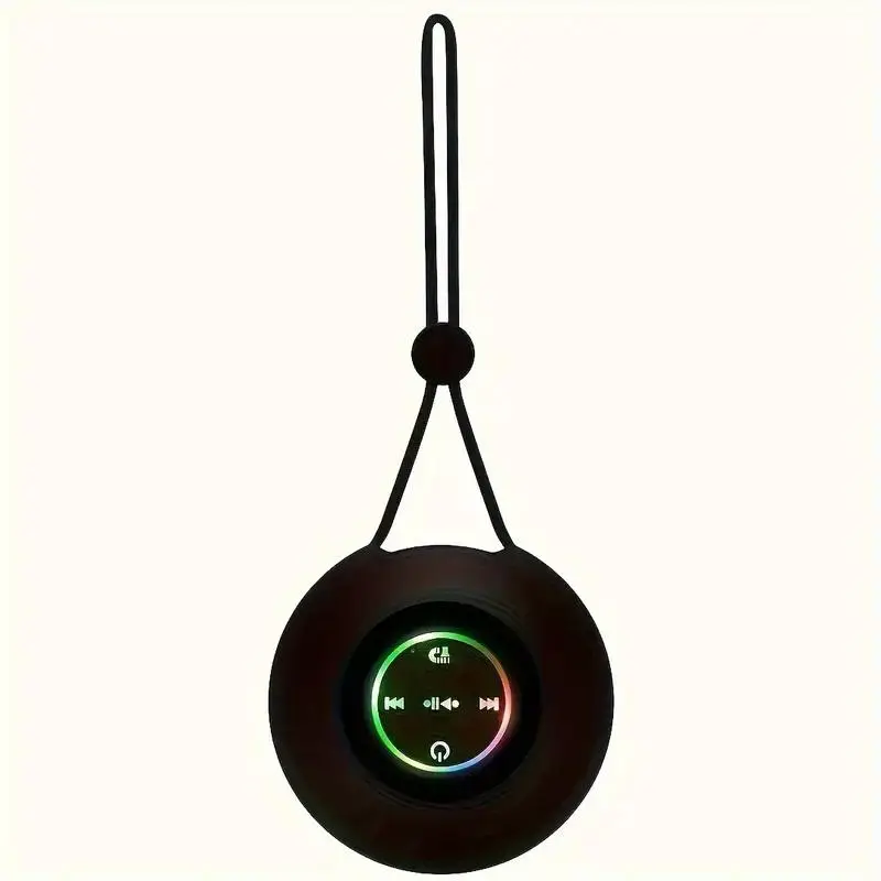 Waterproof Portable Mini Speaker, Rechargeable Wireless Speaker with Lanyard for Party, Bathroom, Travel, Home and Outdoor, Shower Speaker, Audio, Rechargeable Waterproof Speakers