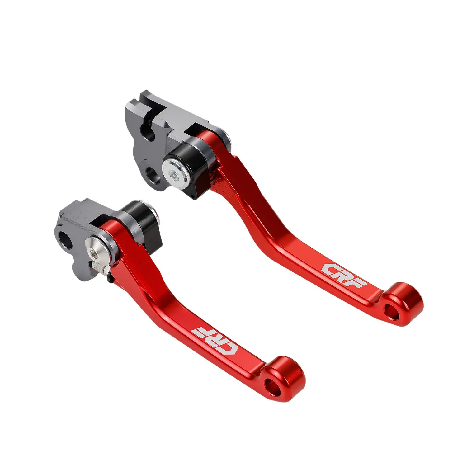 Cnc Aluminum Folding Brake Clutch Lever Handle for Honda Crf150f Crf230f 2003-2020 Crf250f 2019-2022, Durable Motorcycle Parts