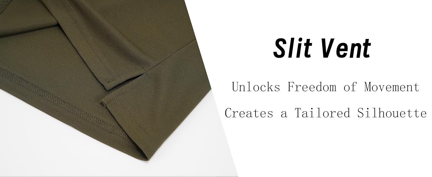 Polo Shirts for Men Casual Athletic Polos 3 Buttons Performance Business Golf Collared Shirts