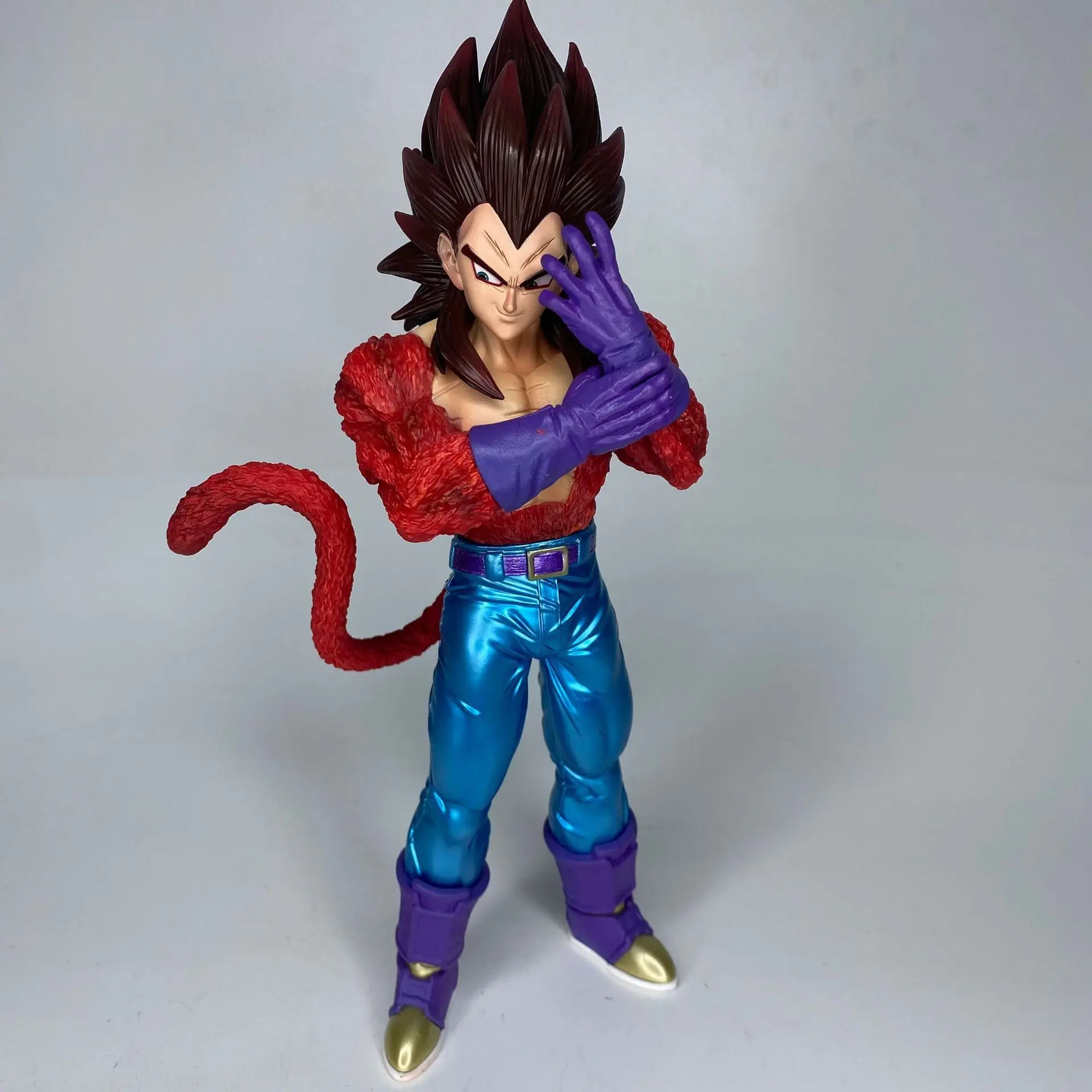 Super Saiyan Vegeta Statue, Dragon Ball Z Gt Standing Figure, Collectible Action Figure, Anime Merchandise, Display Ornament