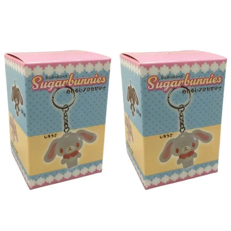 New Arrival Anime Action Figure Sugarbunnies Pendant Blind Box Desktop Toy Keychain Summer Seaside Vacation Series Ornament Gift