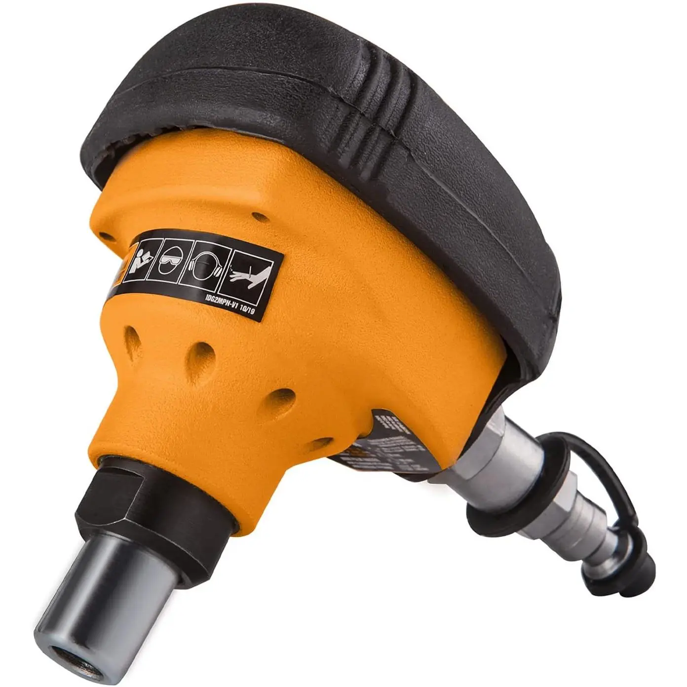 2nd Generation Compact Pneumatic Mini Palm Nailer - G2MPN, Ideal for Decking, Joist Hangers, Hard-to-Reach Places