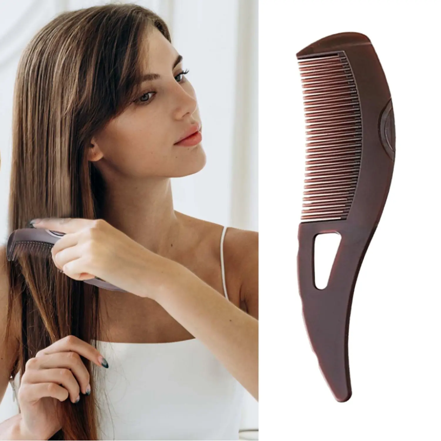 Degreasing Hair Comb, 1/2/3 Counts/set Hair Detangling Comb, Scalp Massage Comb, Professional Hair Styling Comb for Women & Men