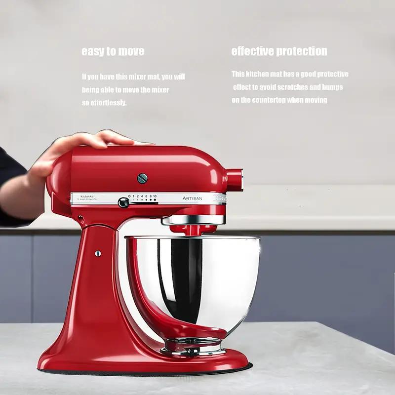 Sliding Mat for Kitchen Mixer, Non-slip, Durable Kitchen Appliance Slider Mat for Kitchen Aid 4.5-5 Qt Tilt-head Stand Mixer, Kitchen Accessories