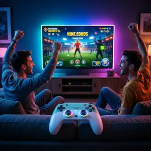 Wireless Game Controller for Ps5, Dualsense Ps4/ps3, Bluetooth-compatible, Vibration, Multi-Point Touch, Perfect Gift for Holidays