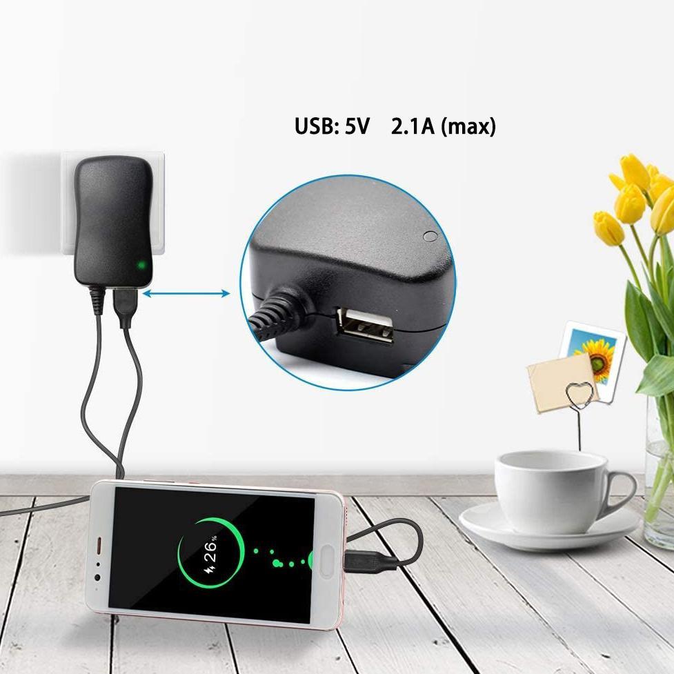 3-12V Adjustable Voltage Power Adapter, Multi-function Power Adapter with 14 Adapters, Suitable for Charging Electric Appliances, USB Port Adapters
