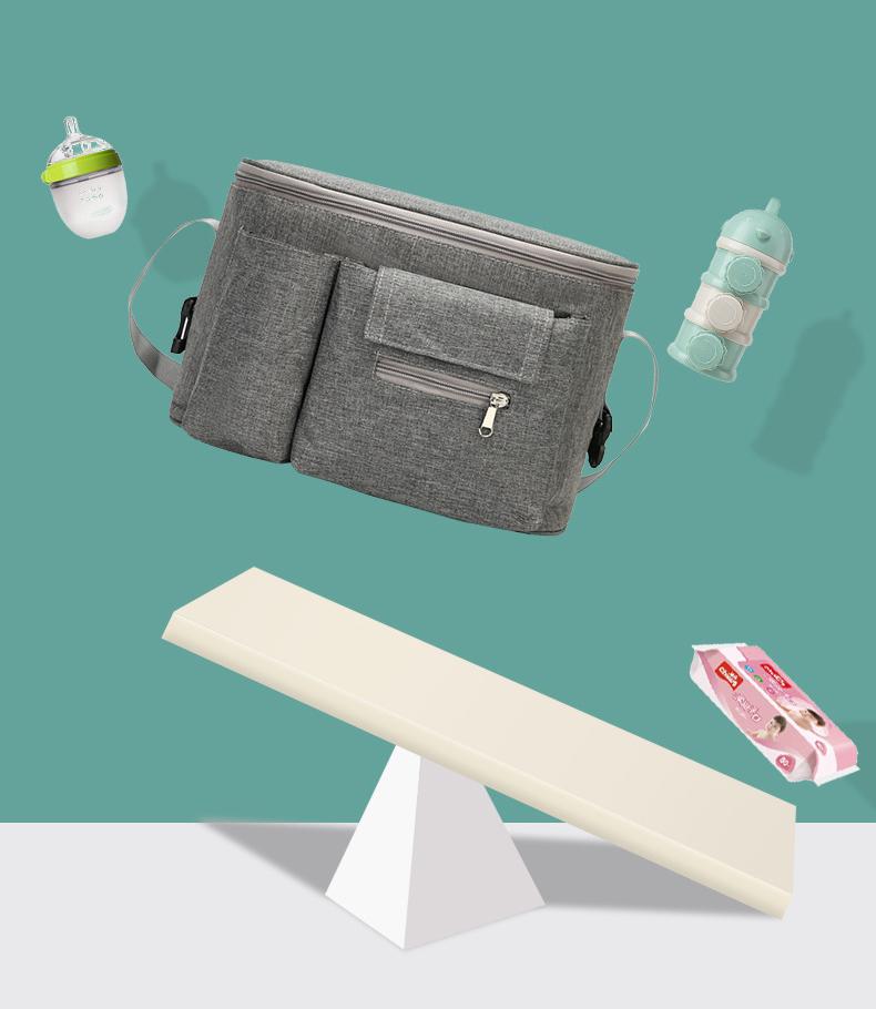 Ultimate Stroller Storage Bag |   Spacious & Portable Mommy Essential